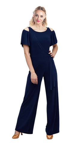 Navy Dance Jumpsuit