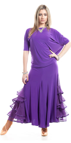 Standard Skirt Purple 168E